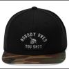 Pray Hard. Lift Heavy. Stay Deadly. Flat Bill SnapBack Hat Photo 1